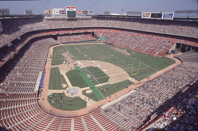 Moved from Los Angeles Coliseum to Anaheim