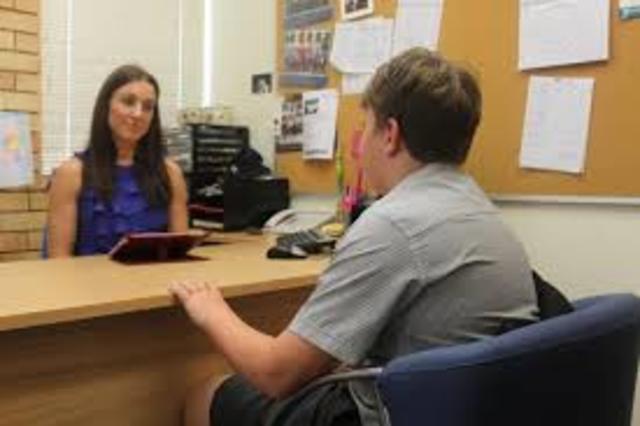 Make a guidance appointment to discuss future options (schools, courses, jobs)