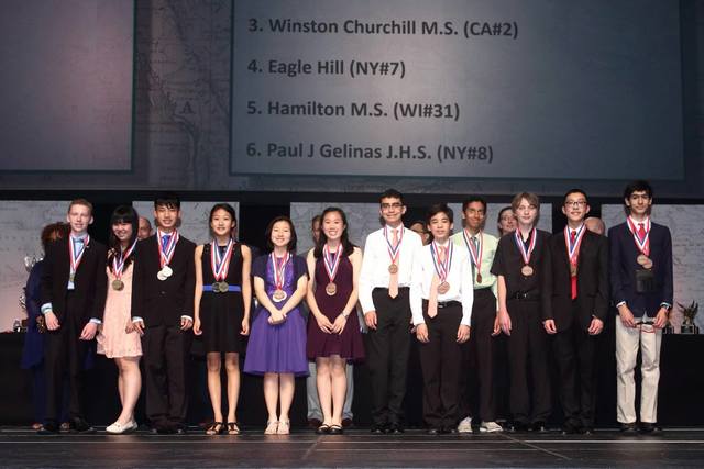 Mi primera medalla en Nationals por Science Olympiad