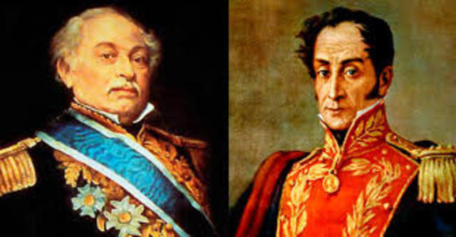 Bolívar en los llanos