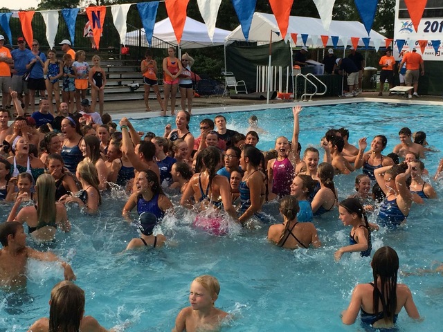 Primer competencia de natacion All City