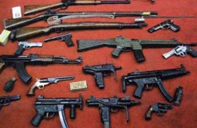 Pritt-Rivers se interesó por las armas de fuego