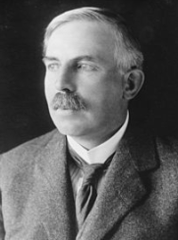 Ernest Rutherford (August 30, 1871- October 19, 1937)