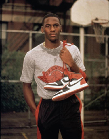 Michael Jordan won the rookie of the year award