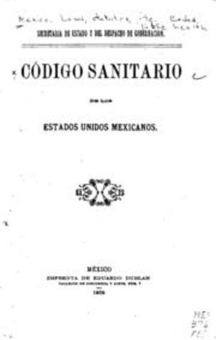 Promulgación de un nuevo Código Sanitario
