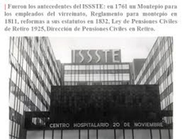 Creación del Instituto de Seguridad y Servicios Sociales para lo Trabajadores del Estado (ISSSTE)