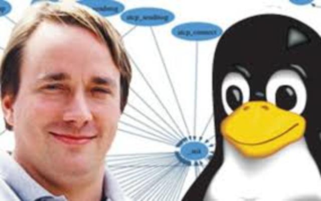 Cuando Linus Torvalds comenzó a trabajar en Linux (1991)