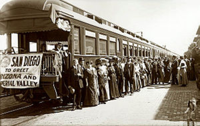 Introduction of the Tijuana-Yuma-Arizona Railroad
