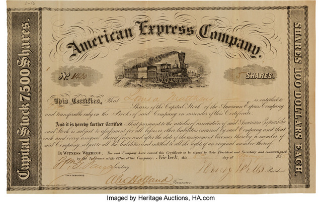 Henry Wells y William G. Fargo