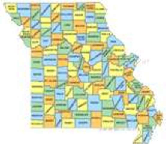 Missouri admitted to the union as a slave state.