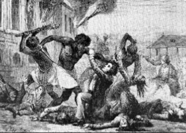 Slaver gjorder oprør