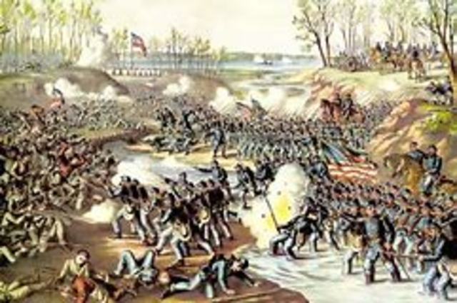 Battle at shiloh