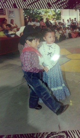 Bailé en el Festival del Día de las madres.