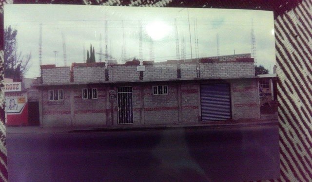 Mi casa estaba siendo construída.