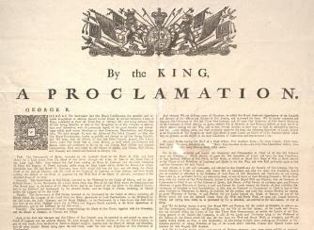 Proclamation Act of 1763