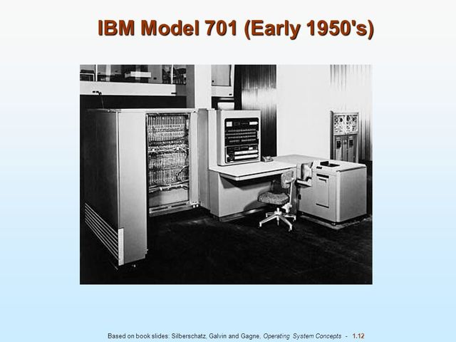 First Operating Systems