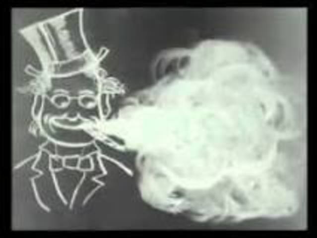 1st ever Animated film- Humorous Phases of funny faces