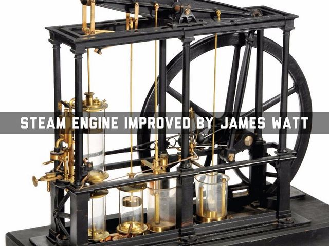 Innovación de la máquina de vapor