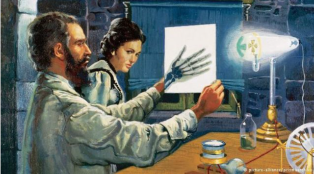 Se descubren los rayos X