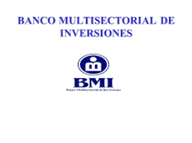 Banco Multisectorial de Inversiones.