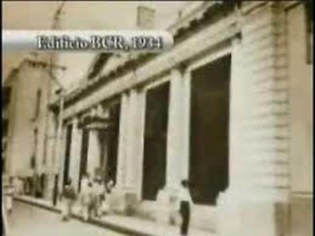 Creacion del Banco Central de Reserva