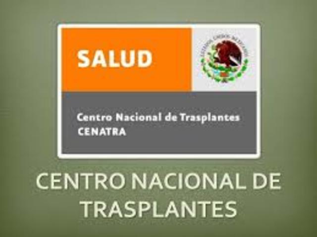 2001 Creación del Centro Nacional de Trasplantes