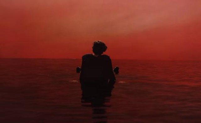 His first solo single, "Sign of the Times"