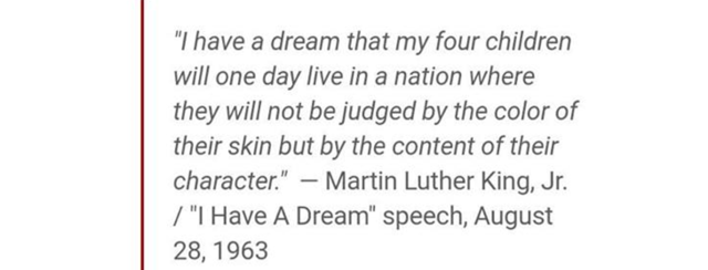 "I Have a Dream"
