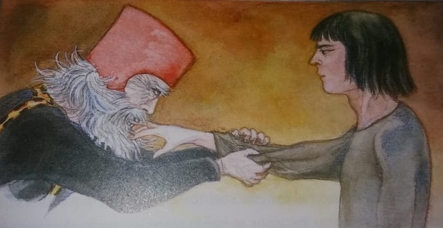 A su hijos los pone a prueba mediante un apretón de manos, pero Hernando y Bermudo no resistieron