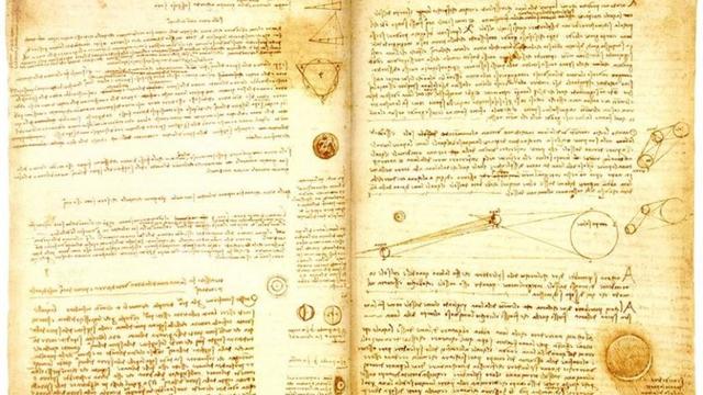 manuscrito de  da vici