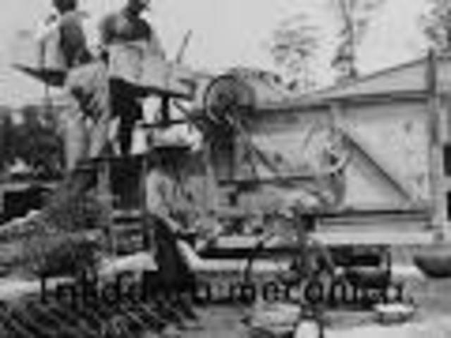 La trilladora de tambor