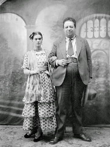 Frida Kahlo's wedding