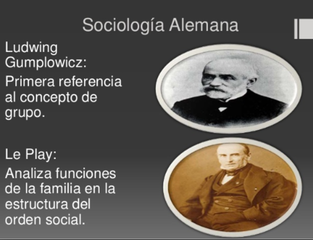 DESARROLLO DE LA SOCIOLOGIA ALEMANA