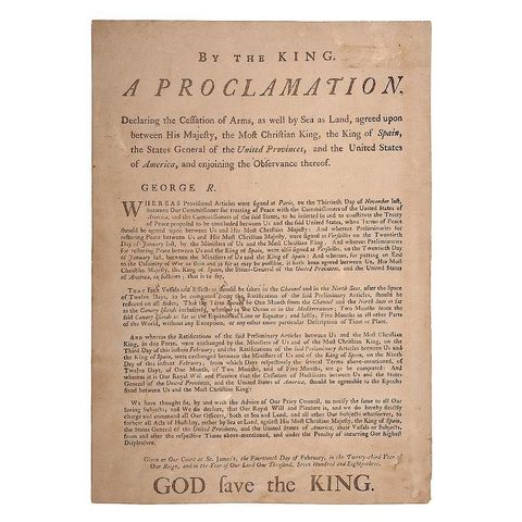 Congress Proclaims an End to the War