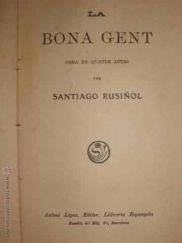Teatre-Santiago Rusiñol (1861-1931)