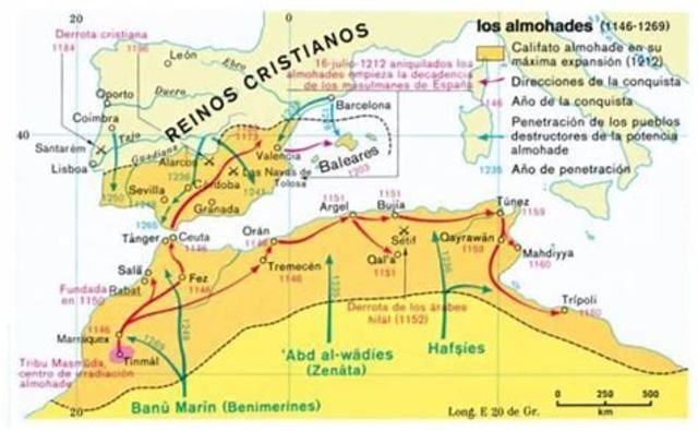 1147 Invasión almohades.