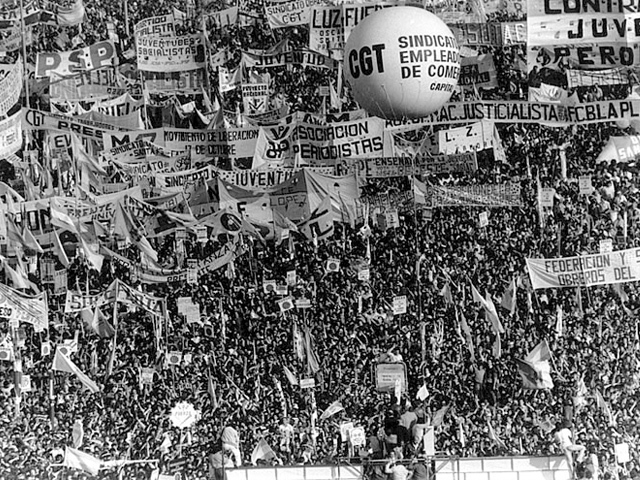 Paro de la CGT y las 62 organizaciones