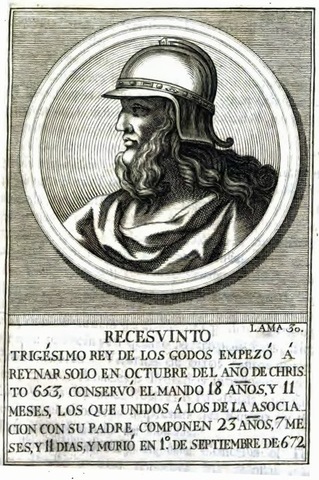 Se promulga el Liber Ludiciorum o Fuero Juzgo.