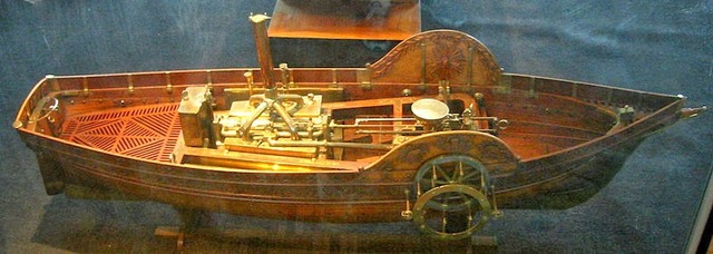 Prototipo de barco de vapor