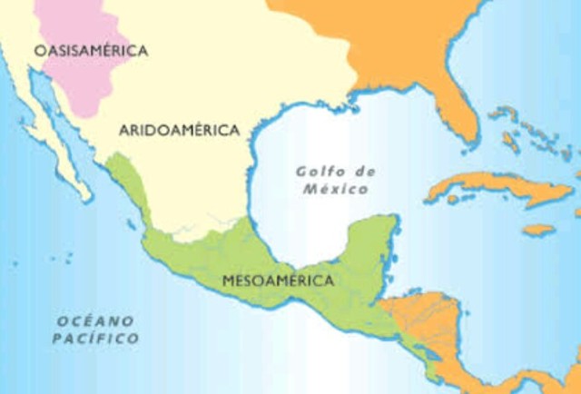 Características del territorio de México (áreas culturales)