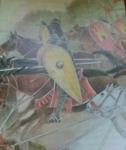 Batallan Sancho y Alfonso