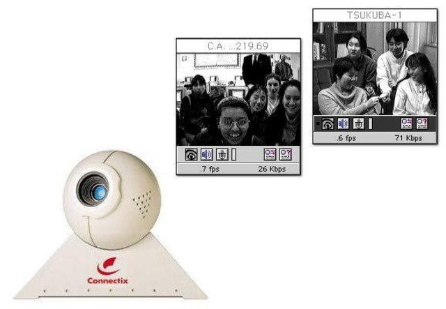 QuickCam introduces the first affordable webcam designed to video calling using TCP/IP