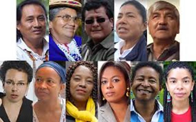 Negociaciones con el estado para educación a grupos étnicos