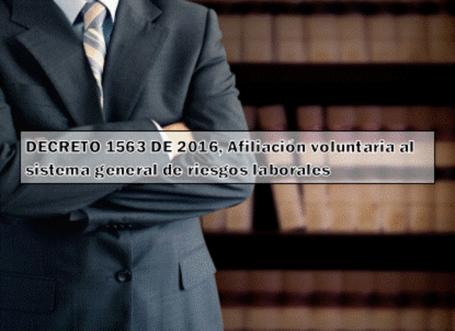 DECRETO 1563 AFILIACIONES VOLUNTARIAS