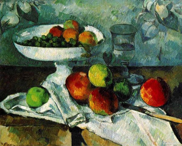 1900 - P. Cézanne (Natura morta amb gerra i pomes)