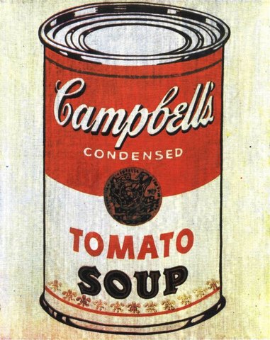 Latas de sopa Campbell