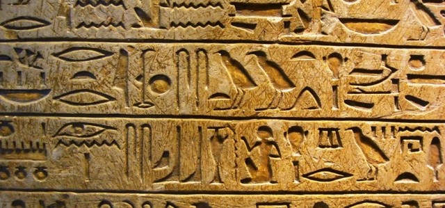 ONTSTAAN VAN  SCHRIFT / HIËROGLIEFEN