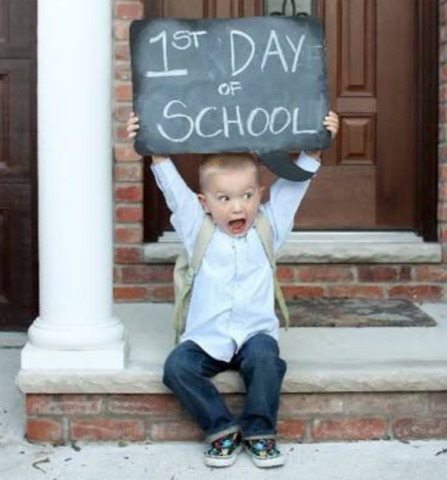 El primer día de la escuela