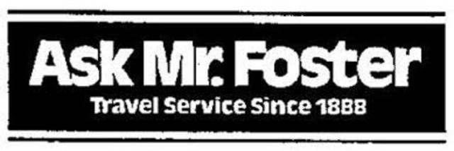 Agencia de viajes : Ask Mr.Foster