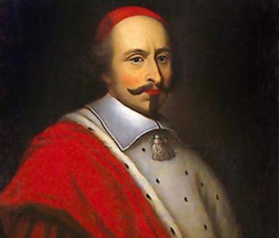 ministerio del Cardenal Richelieu en Francia